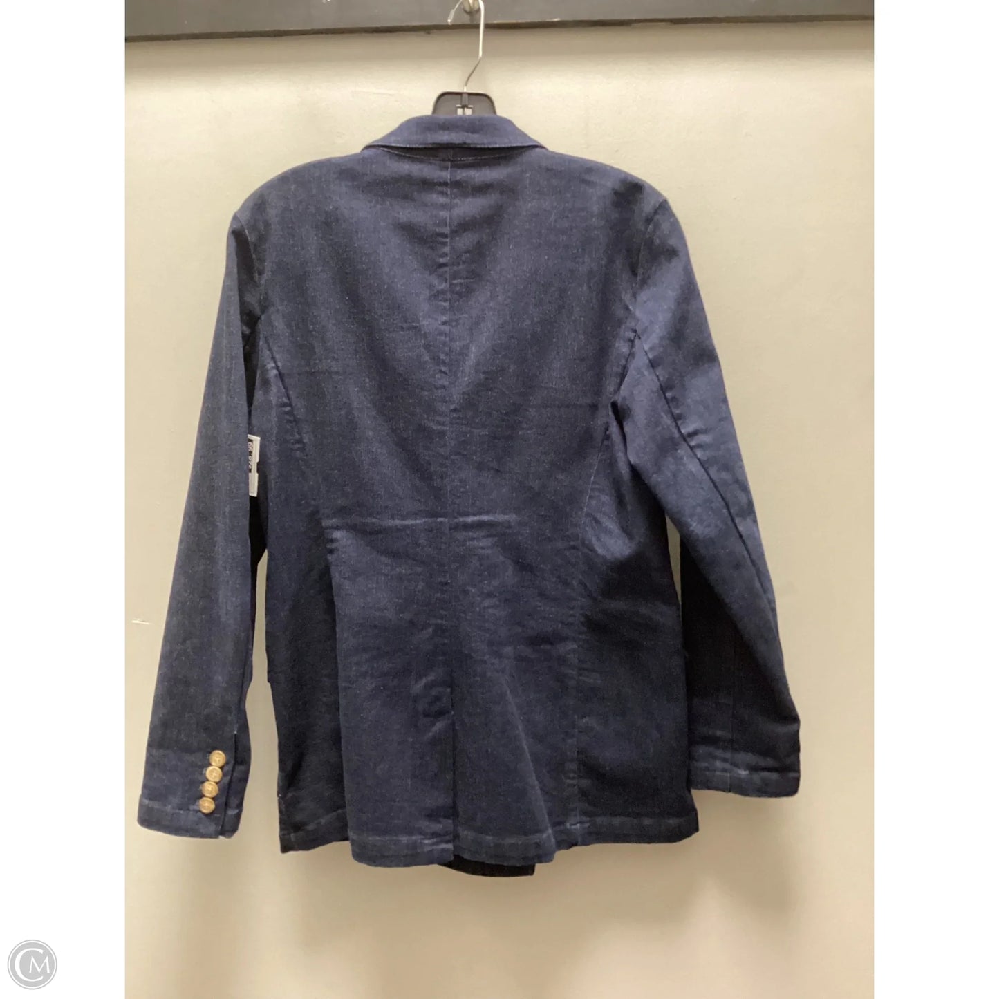 Blazer By J Mclaughlin In Blue Denim, Size: M
