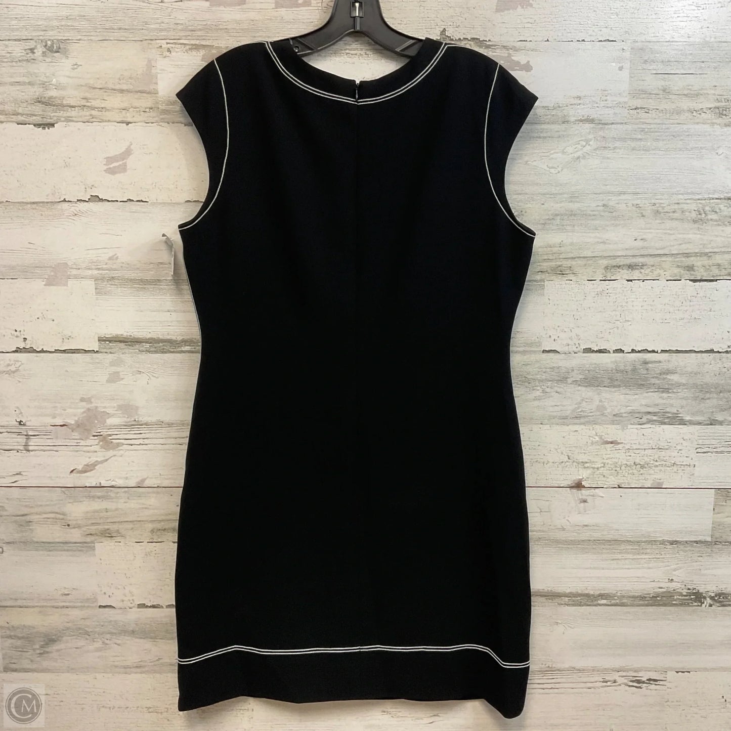 Dress Work By Theory In Black & White, Size: L