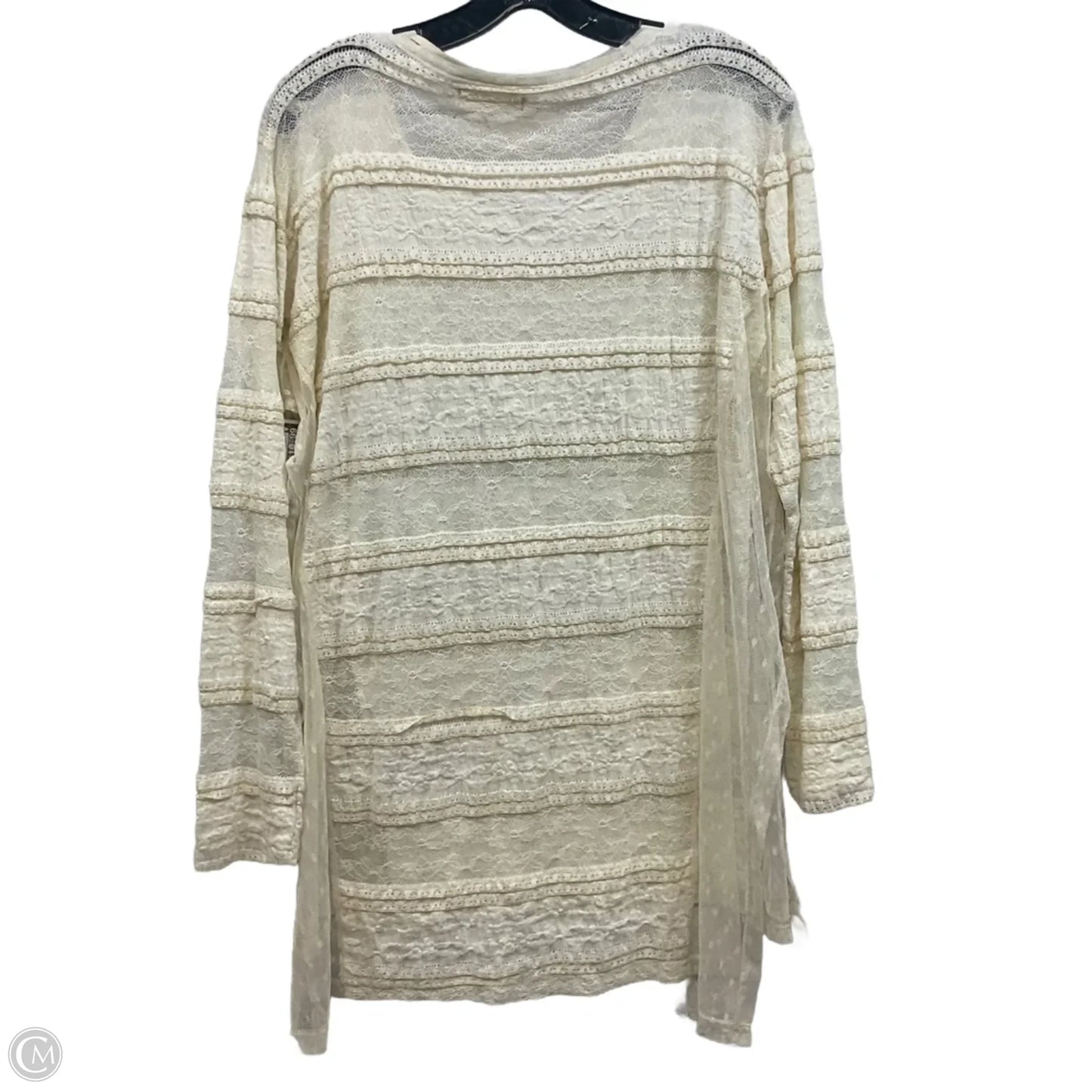Top Long Sleeve By A’reve In Ivory, Size: M