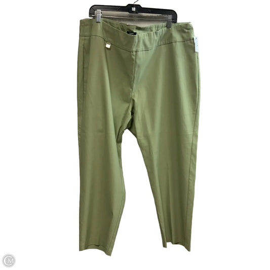Pants Dress By Premise In Green, Size: 3x
