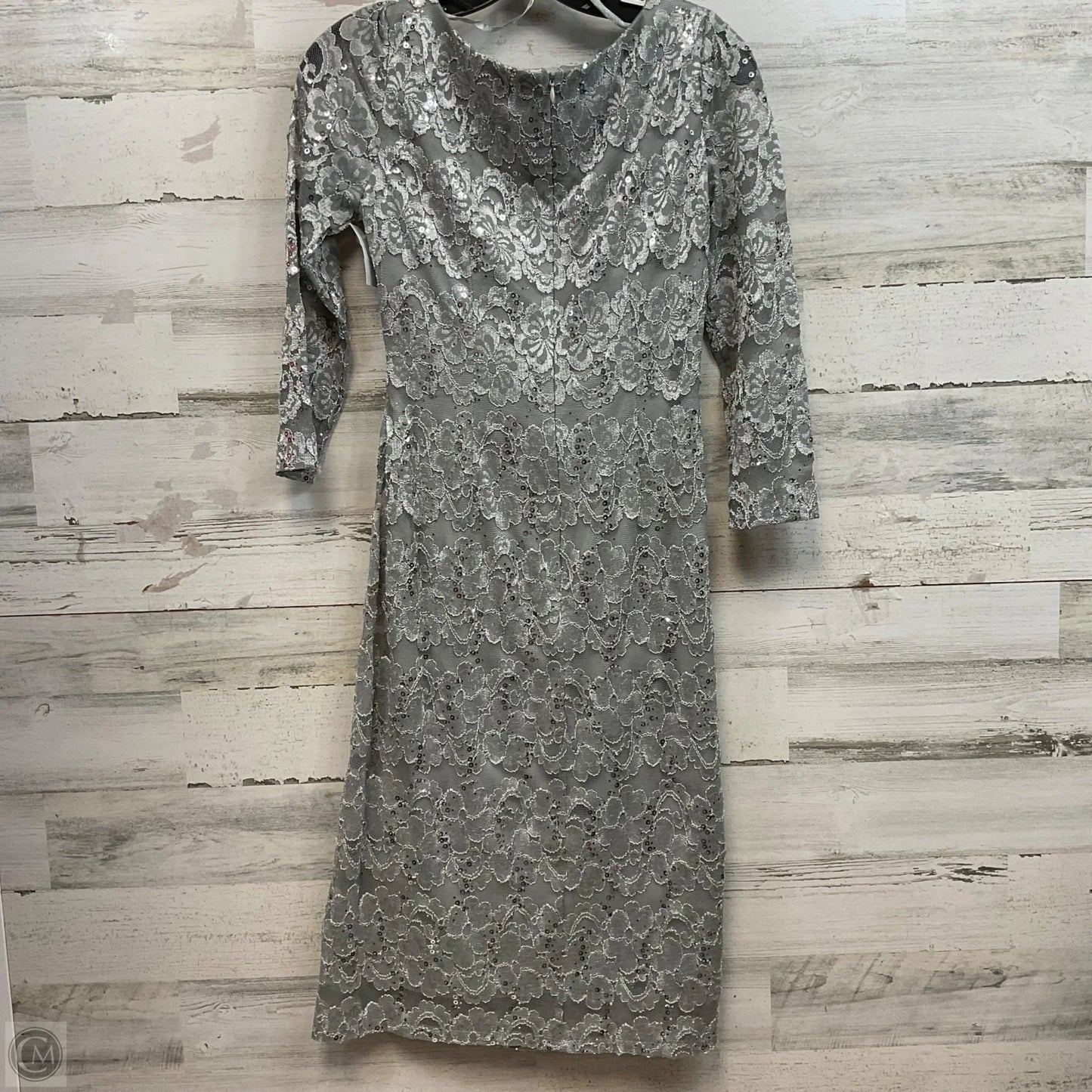 Dress Party Short By Eliza J In Silver, Size: S