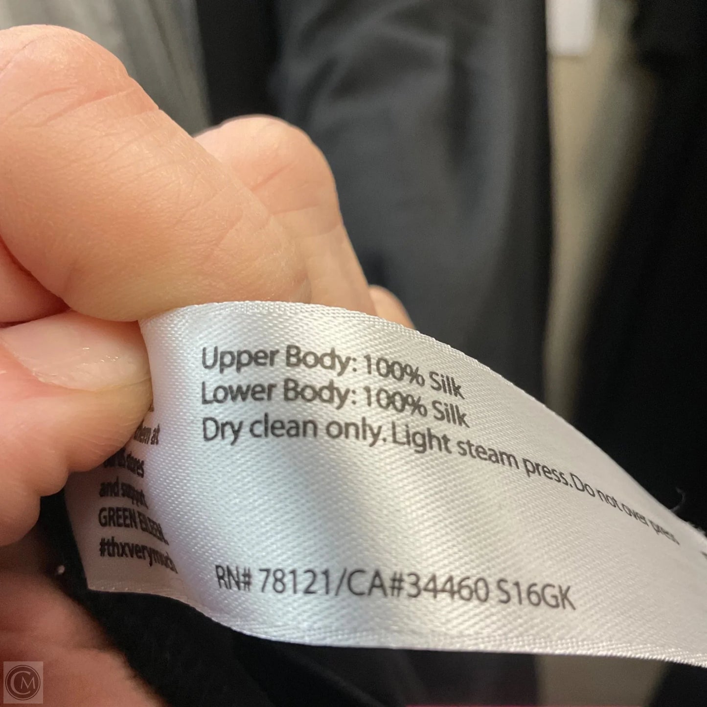 Tunic Long Sleeve By Eileen Fisher In Black, Size: Xl