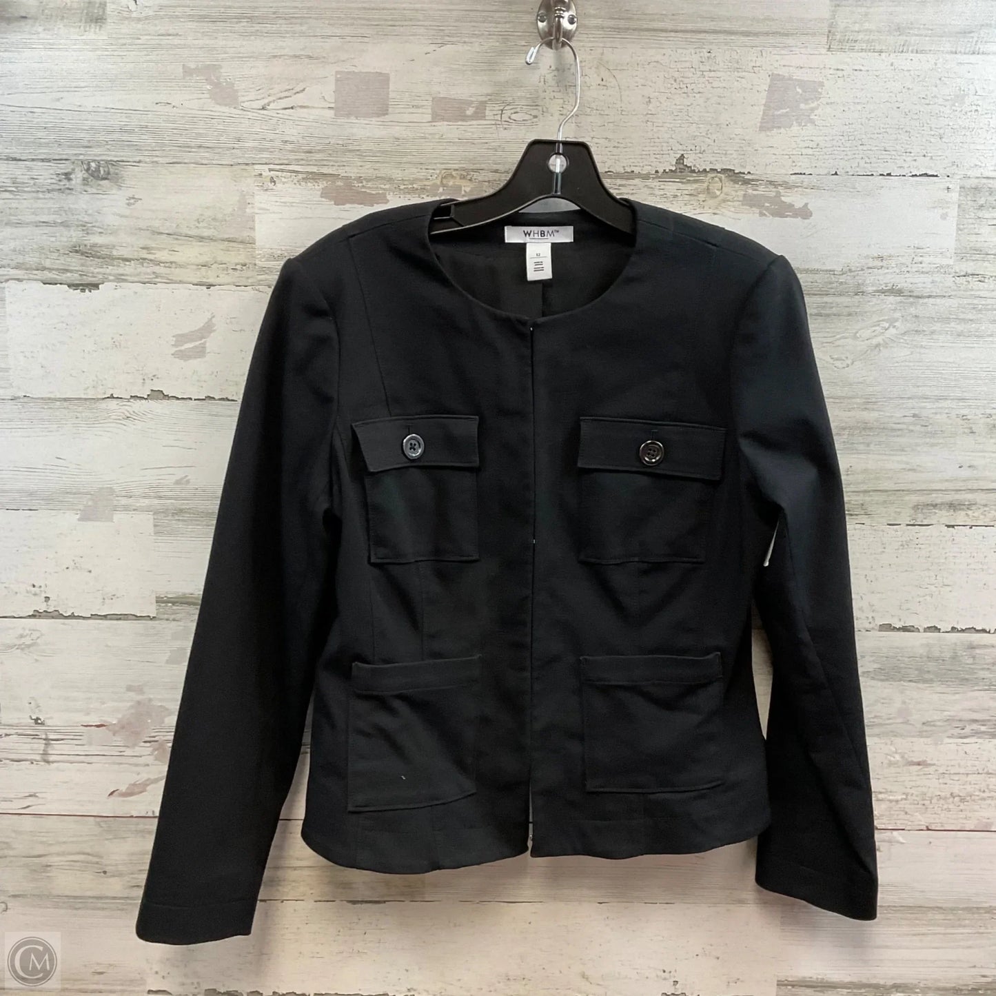 Jacket Other By White House Black Market In Black, Size: L