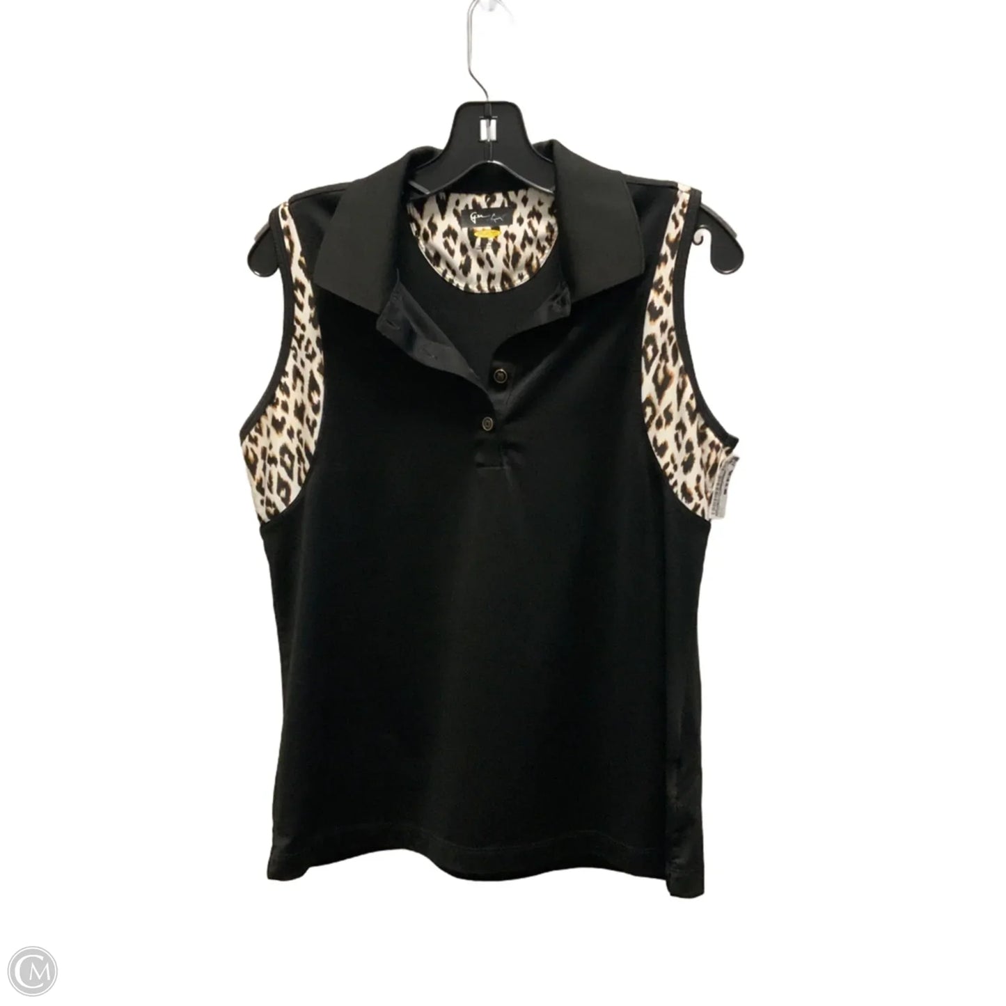 Athletic Tank Top By Greg Norman In Black, Size: L