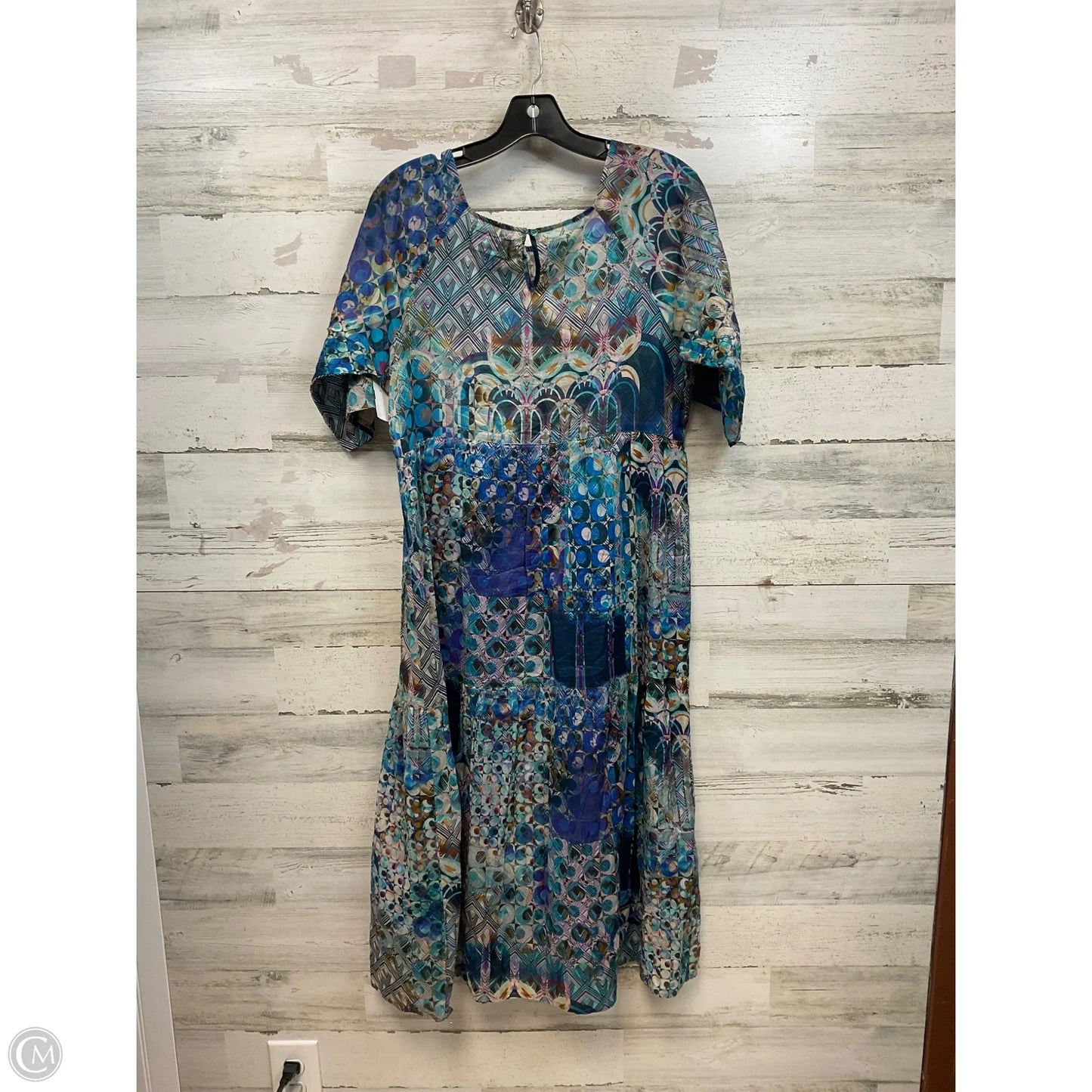 Dress Casual Short By Johnny Was In Blue, Size: Xs