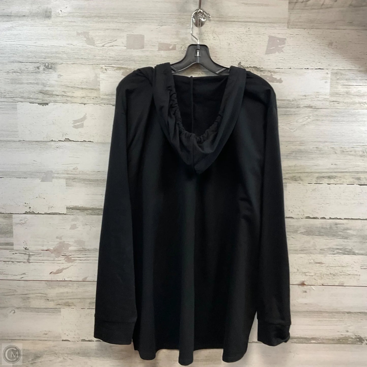 Top Long Sleeve By Michael By Michael Kors In Black, Size: 3x