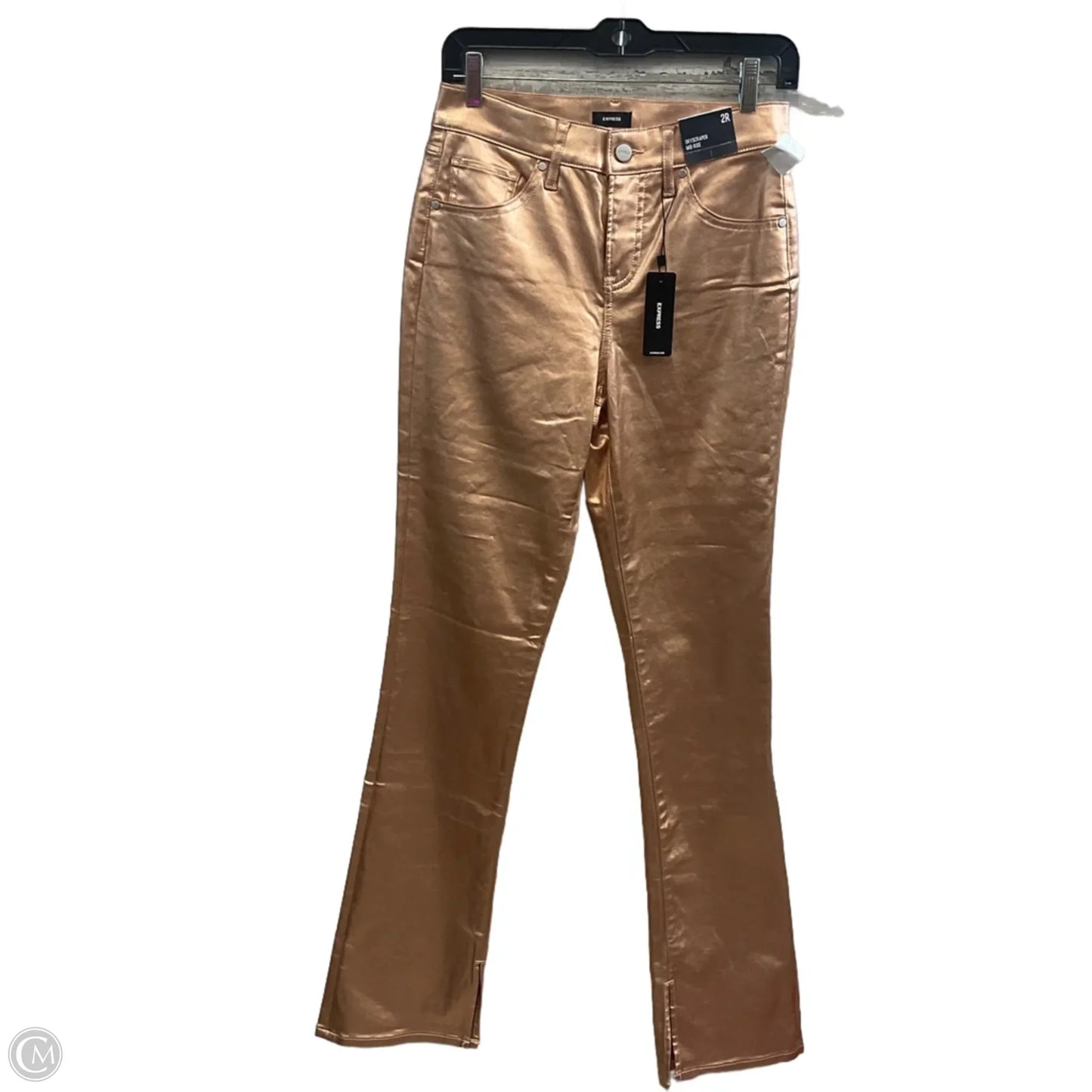 Pants Other By Express In Rose Gold, Size: 2