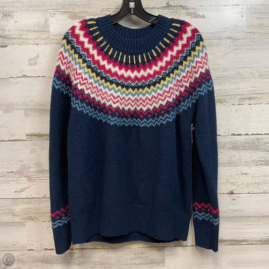 Sweater By Style And Company In Blue, Size: L