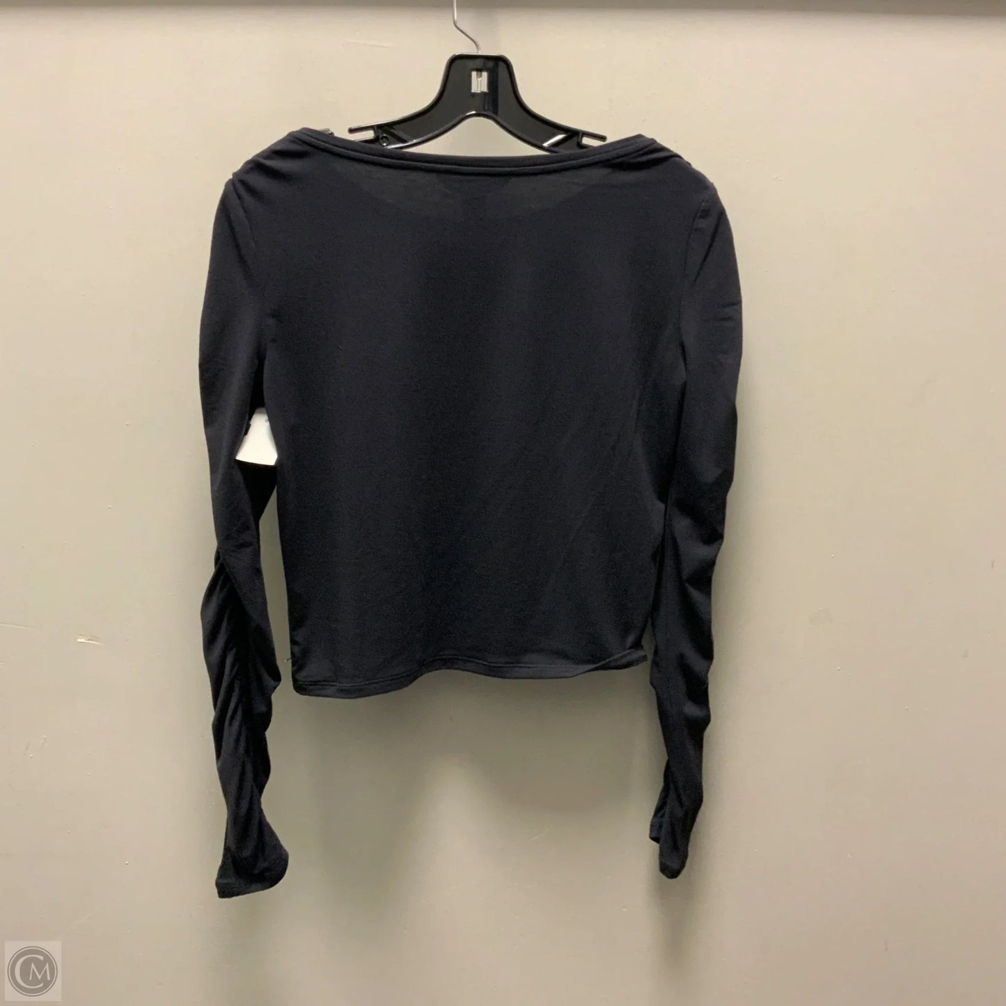 Athletic Top Long Sleeve Crewneck By Athleta In Black, Size: Xs