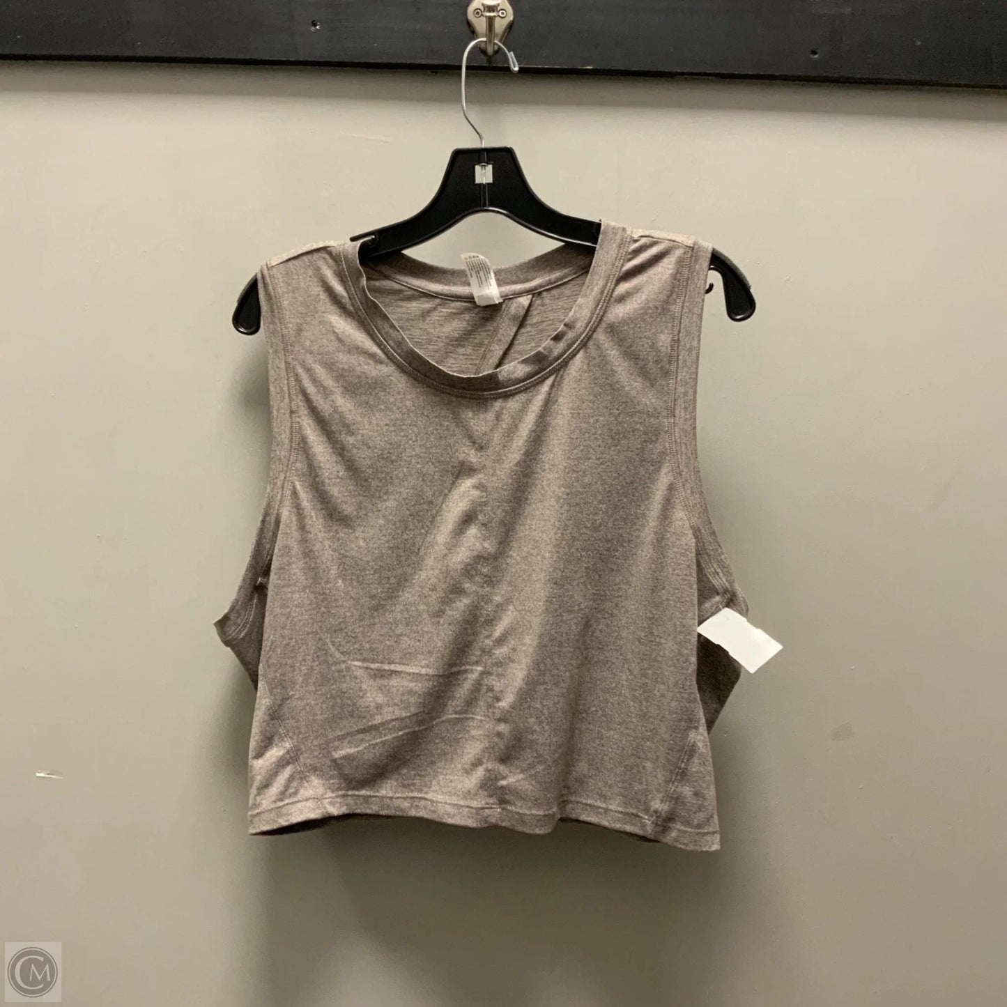 Athletic Tank Top By Yogalicious In Brown, Size: Xl