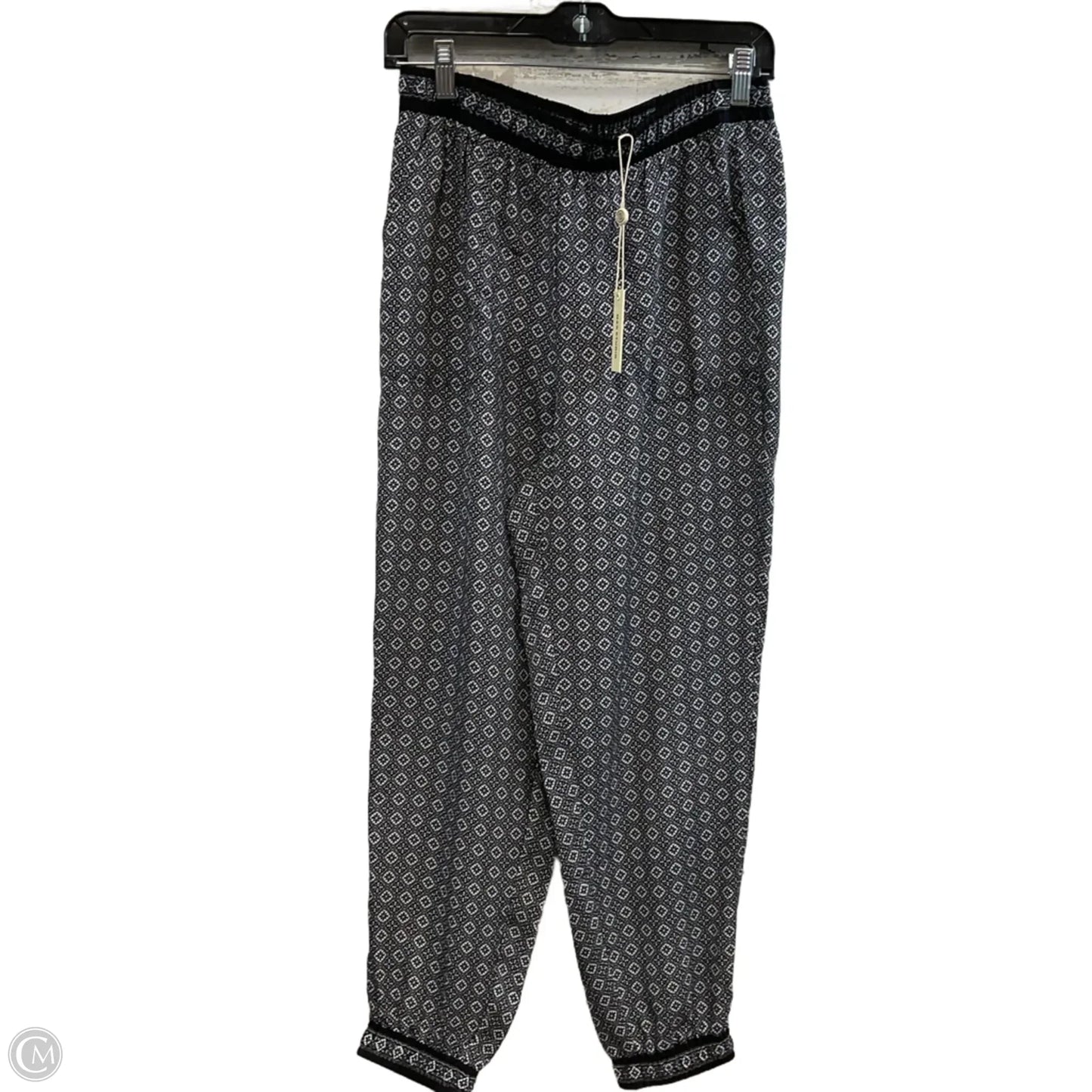 Pants Joggers By Max Studio In Black & White, Size: L
