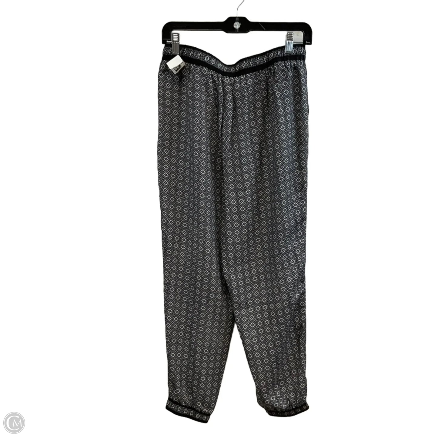 Pants Joggers By Max Studio In Black & White, Size: L