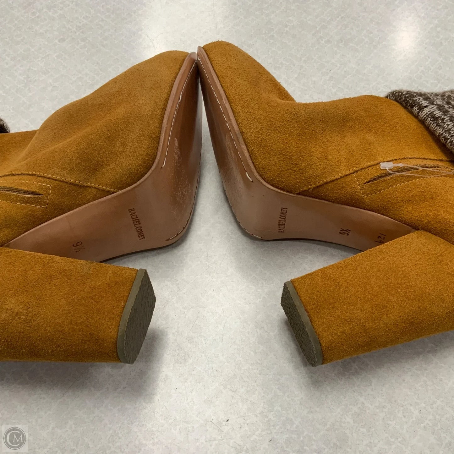 Boots Ankle Heels By Rachel comey  In Brown, Size: 9.5