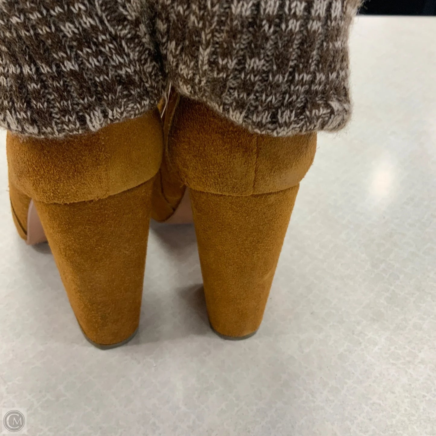 Boots Ankle Heels By Rachel comey  In Brown, Size: 9.5