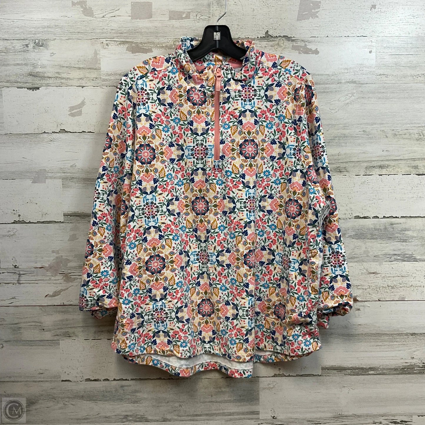 Top Long Sleeve By Vera Bradley In Pink, Size: 2x