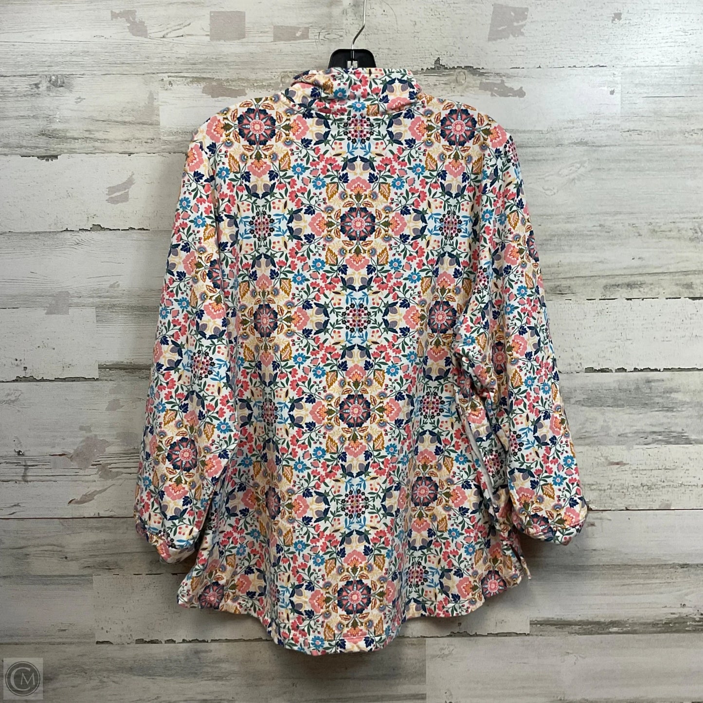 Top Long Sleeve By Vera Bradley In Pink, Size: 2x