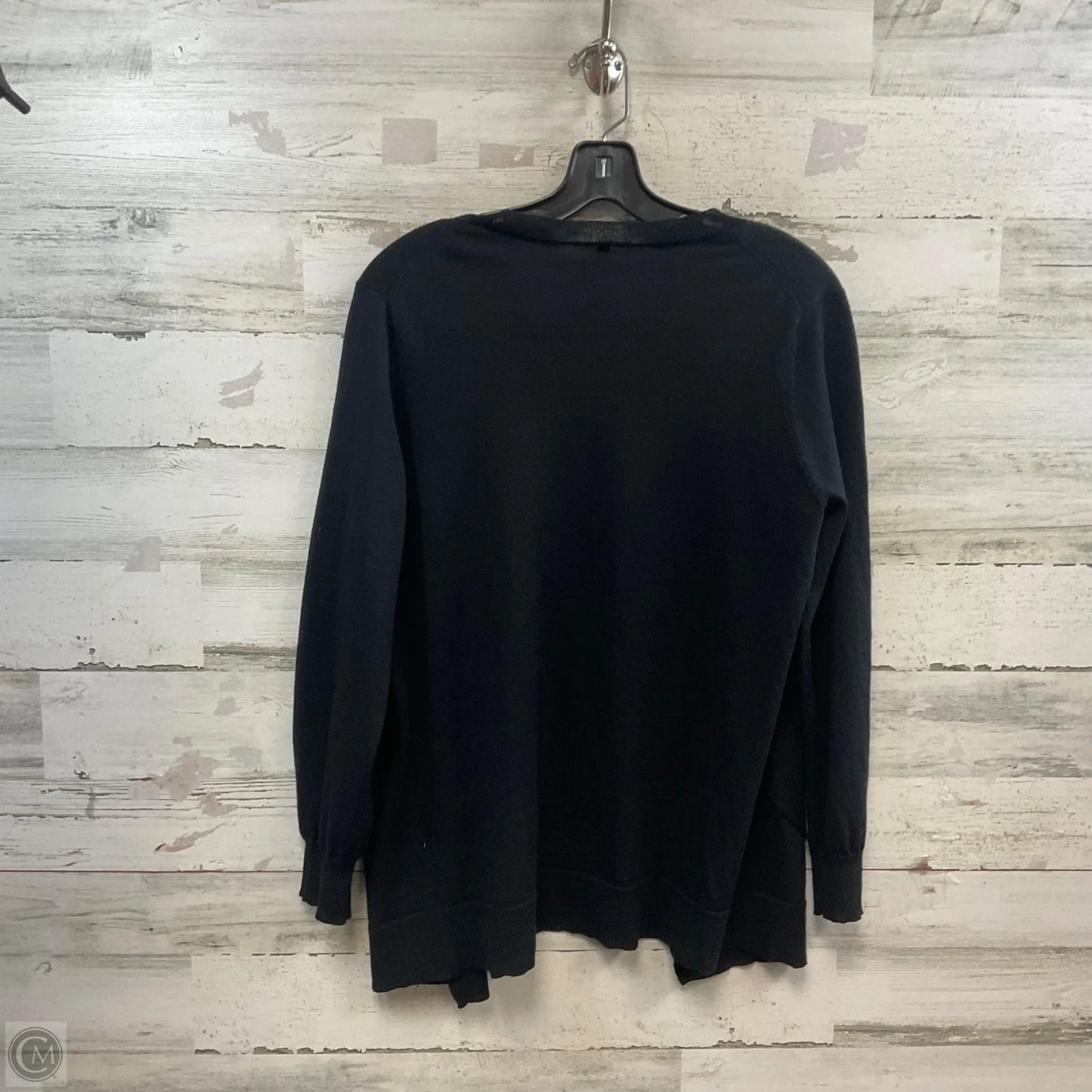 Cardigan By Eileen Fisher In Black, Size: Lp
