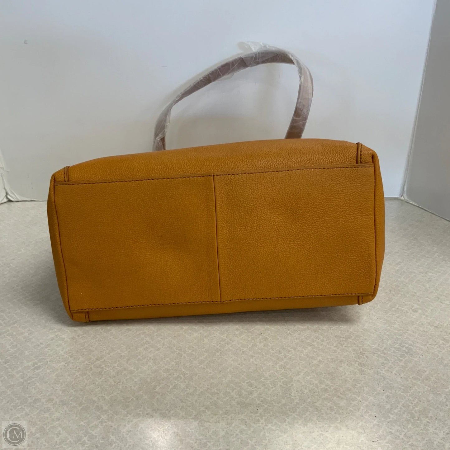 Handbag Leather By Fossil, Size: Large