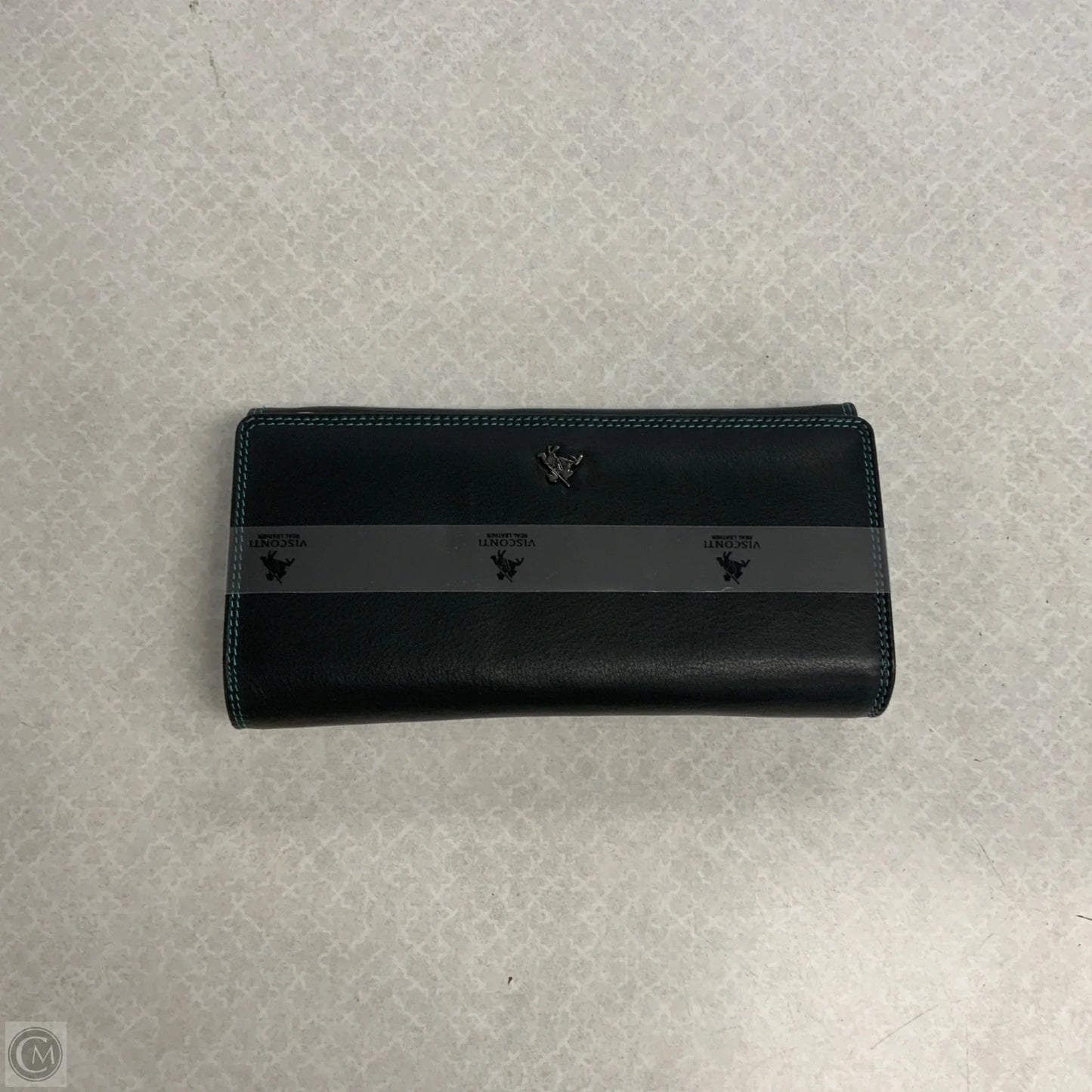 Wallet Leather By Visconti, Size: Large