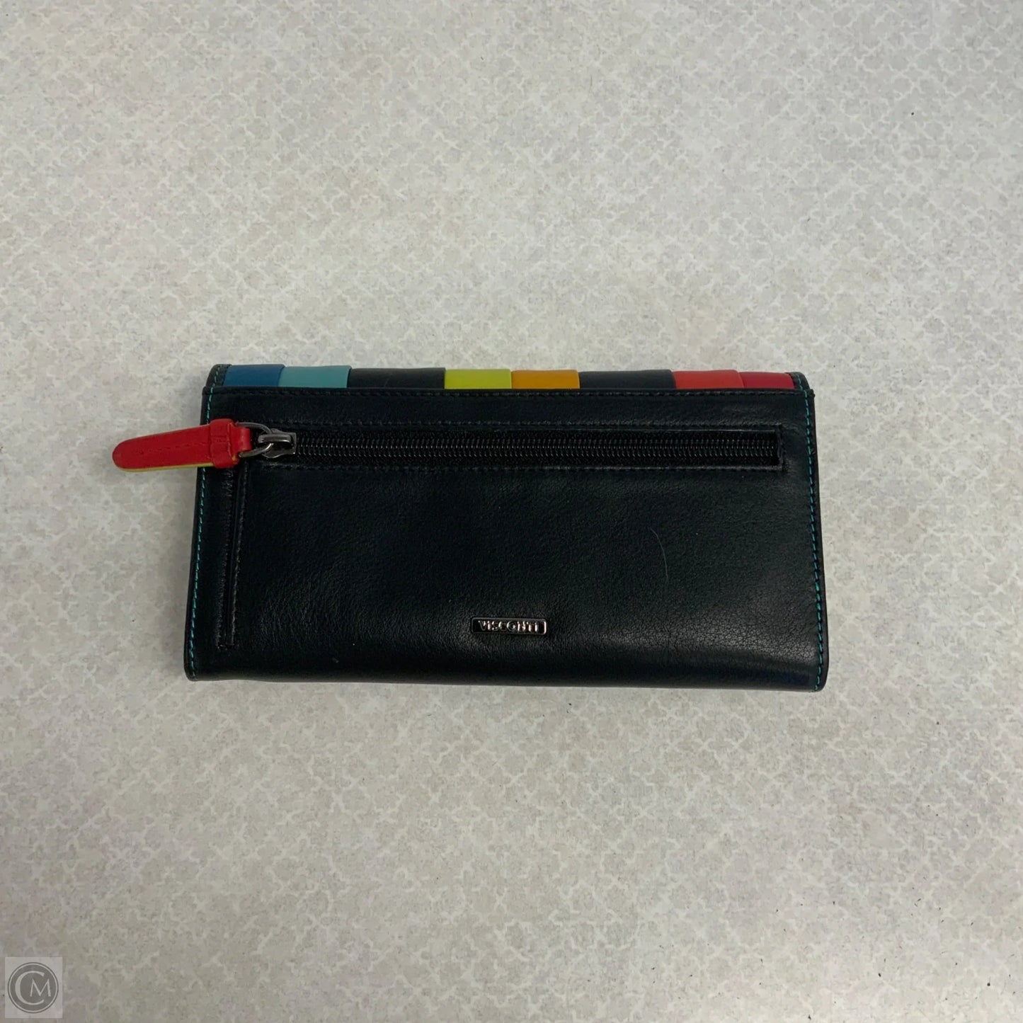 Wallet Leather By Visconti, Size: Large