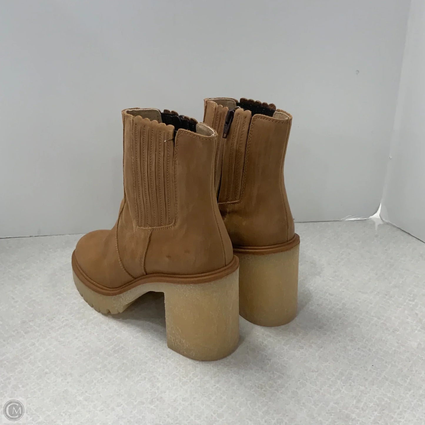 Boots Ankle Heels By Free People In Tan, Size: 9