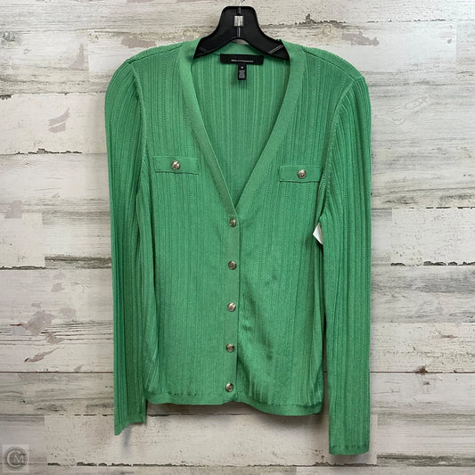 Cardigan By White House Black Market In Green, Size: M