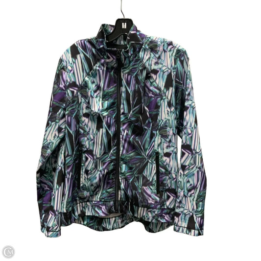 Athletic Jacket By Barco One In Purple, Size: M