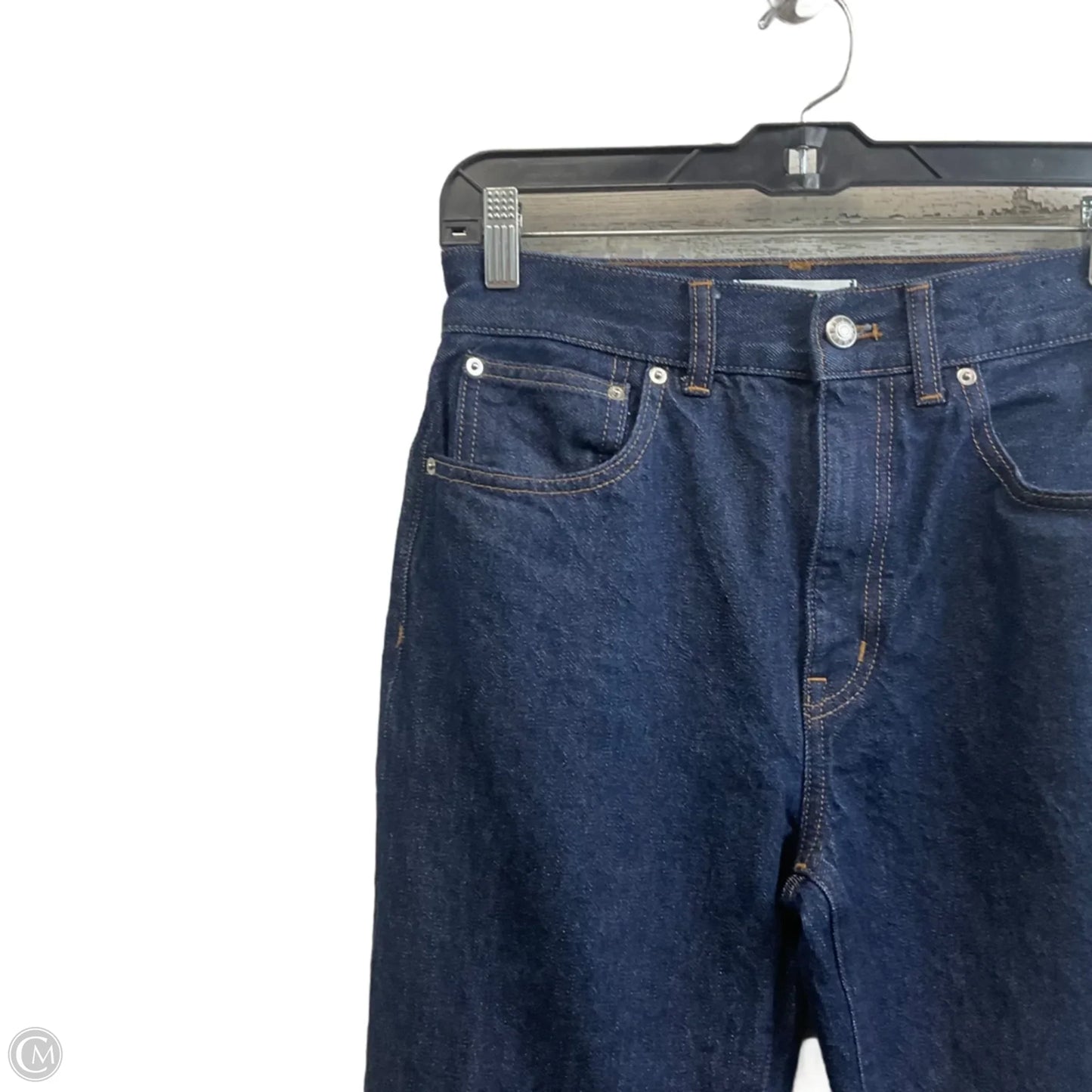 Jeans Flared By Madewell In Blue Denim, Size: 2