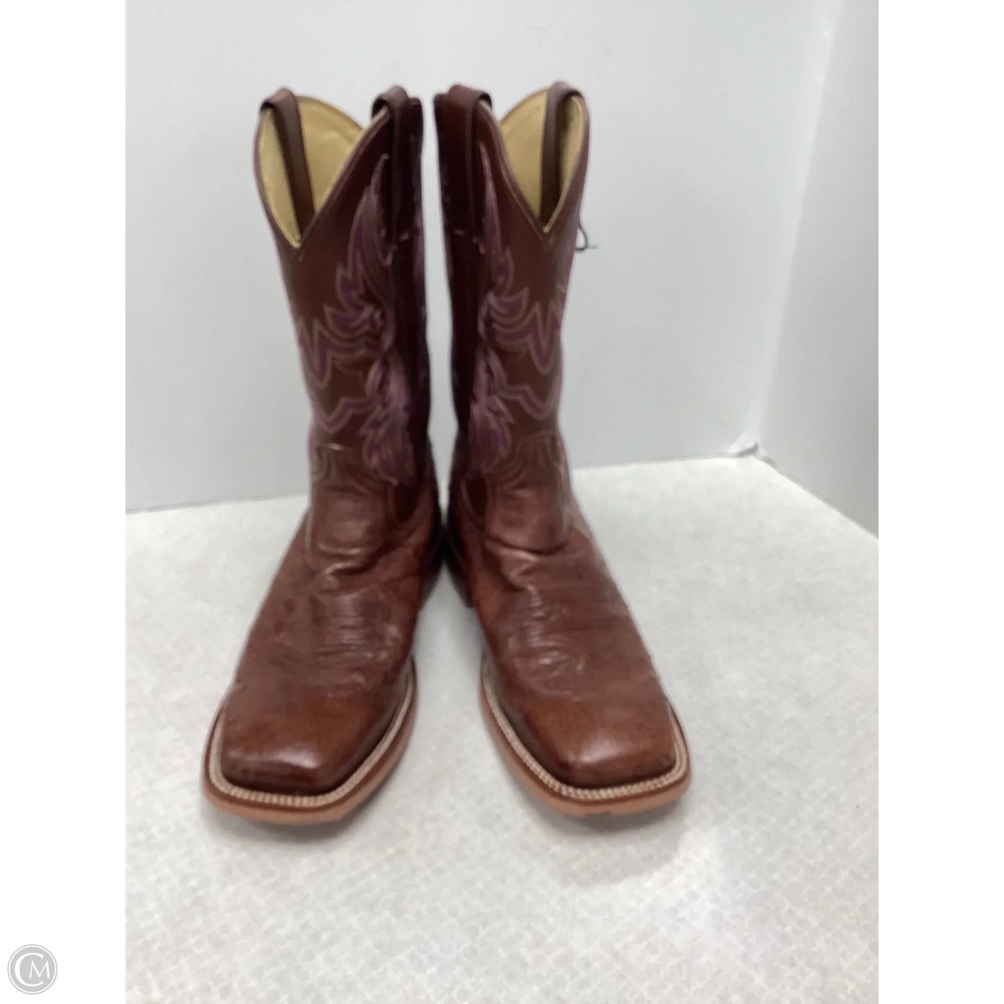 Boots Western By Justin In Brown, Size: 10