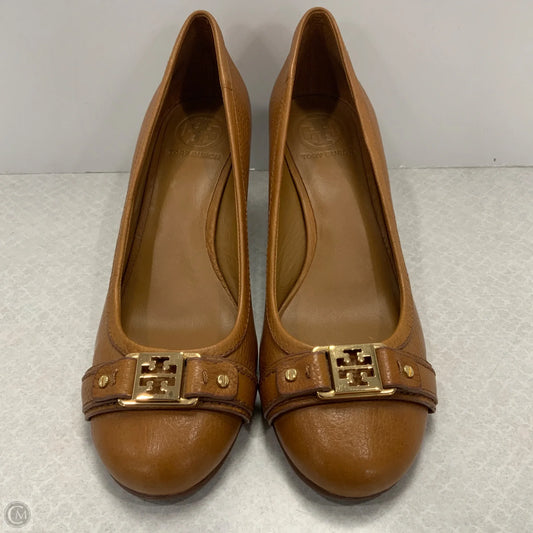 Shoes Designer By Tory Burch In Brown, Size: 8