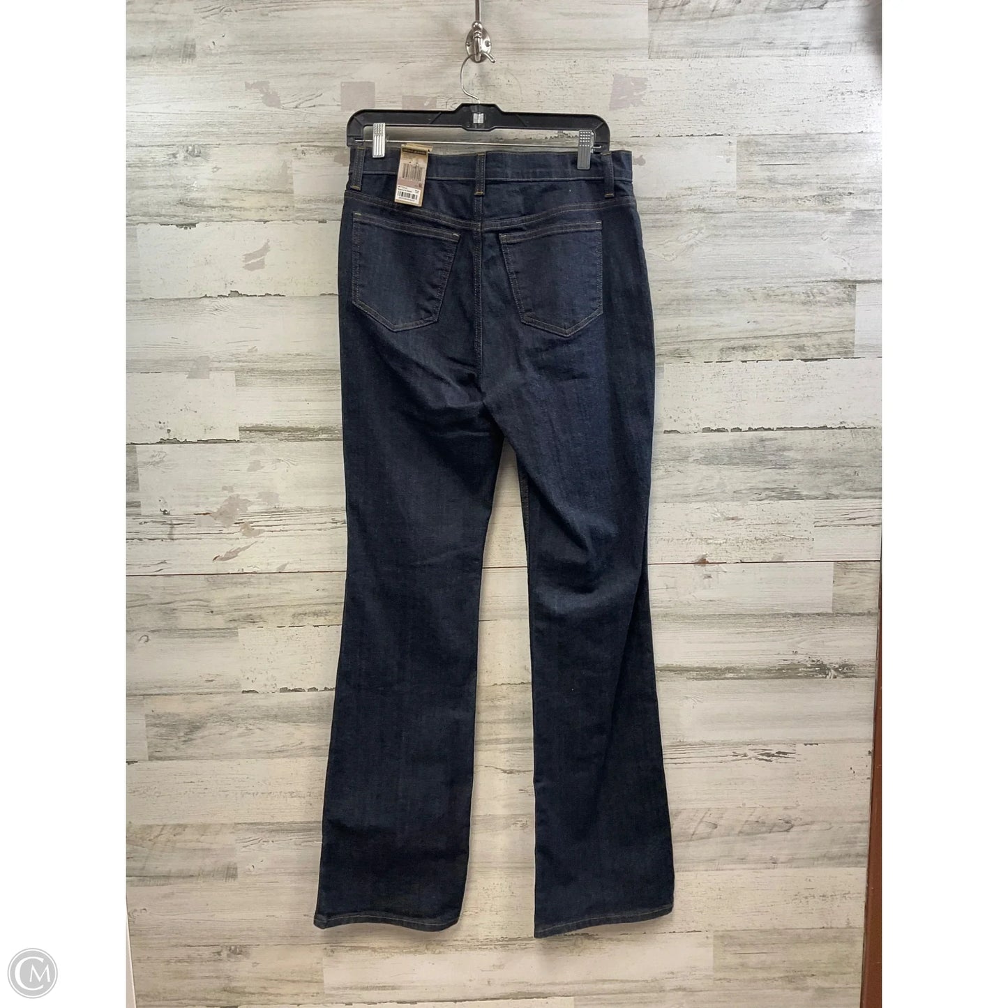 Jeans Boot Cut By Dkny In Blue Denim, Size: 6l