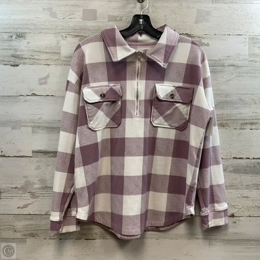 Top Long Sleeve By Cuddl Duds In Mauve, Size: S