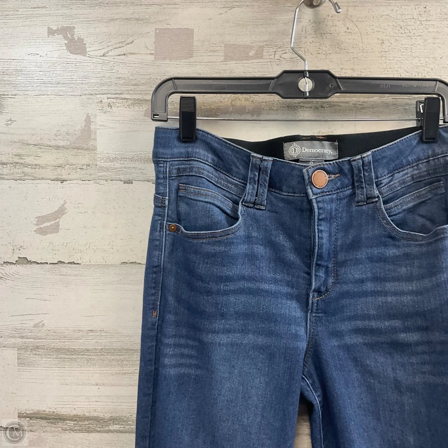 Jeans Cropped By Democracy In Blue Denim, Size: 6