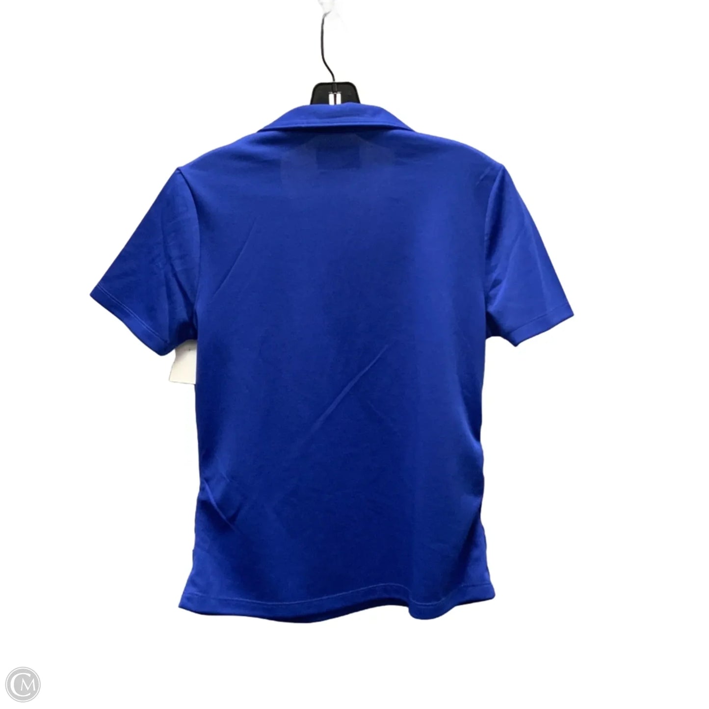 Athletic Top Short Sleeve By Pga Tour In Blue, Size: S