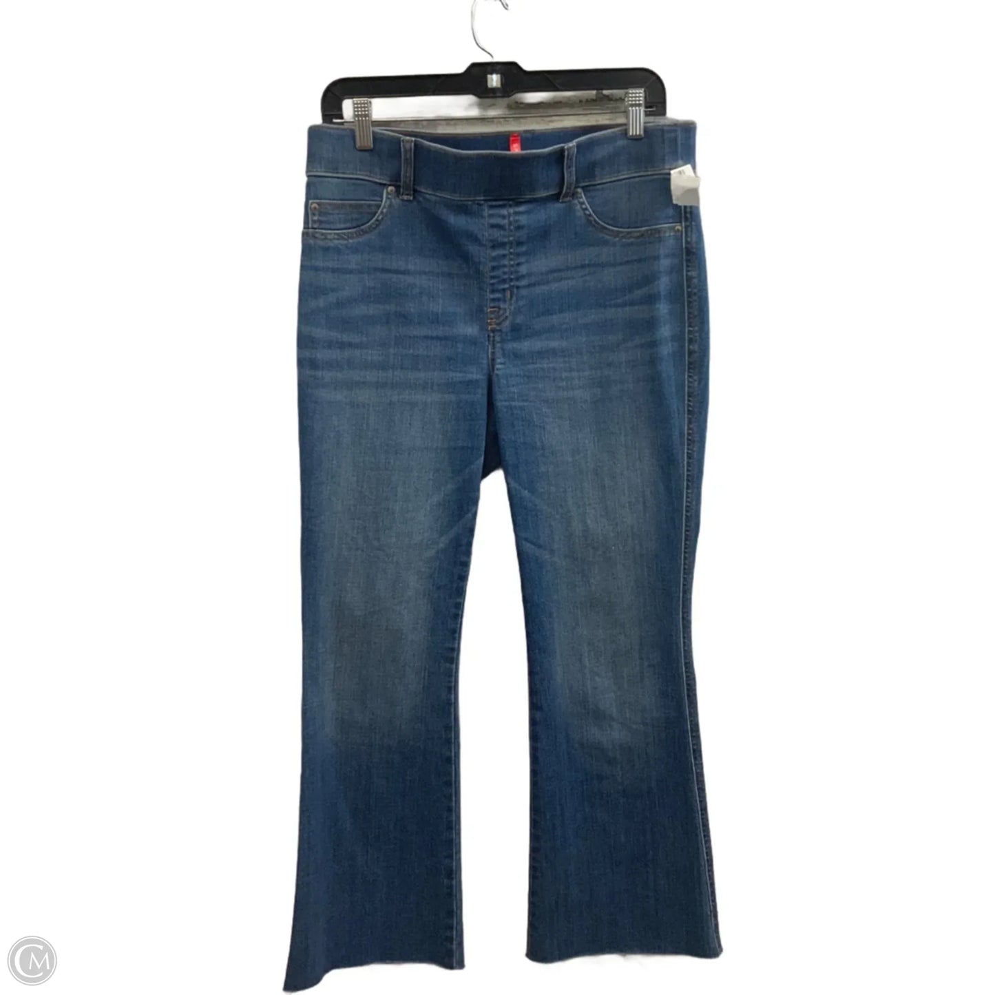 Jeans Boot Cut By Spanx In Blue Denim, Size: L