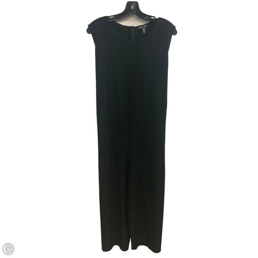 Jumpsuit By Eileen Fisher In Black, Size: L
