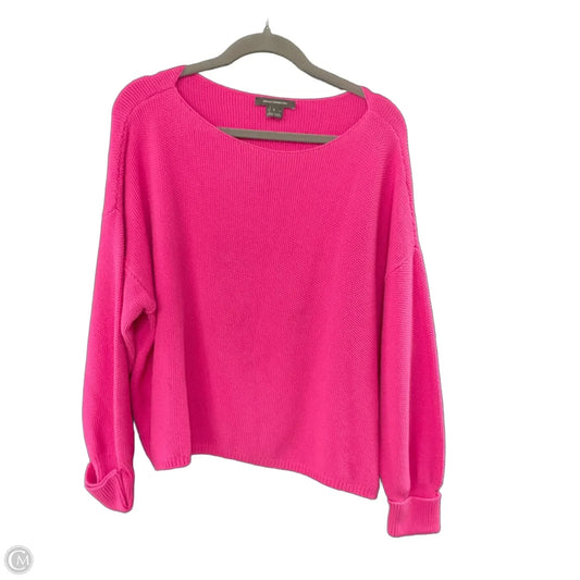 Sweater By French Connection In Pink, Size: L