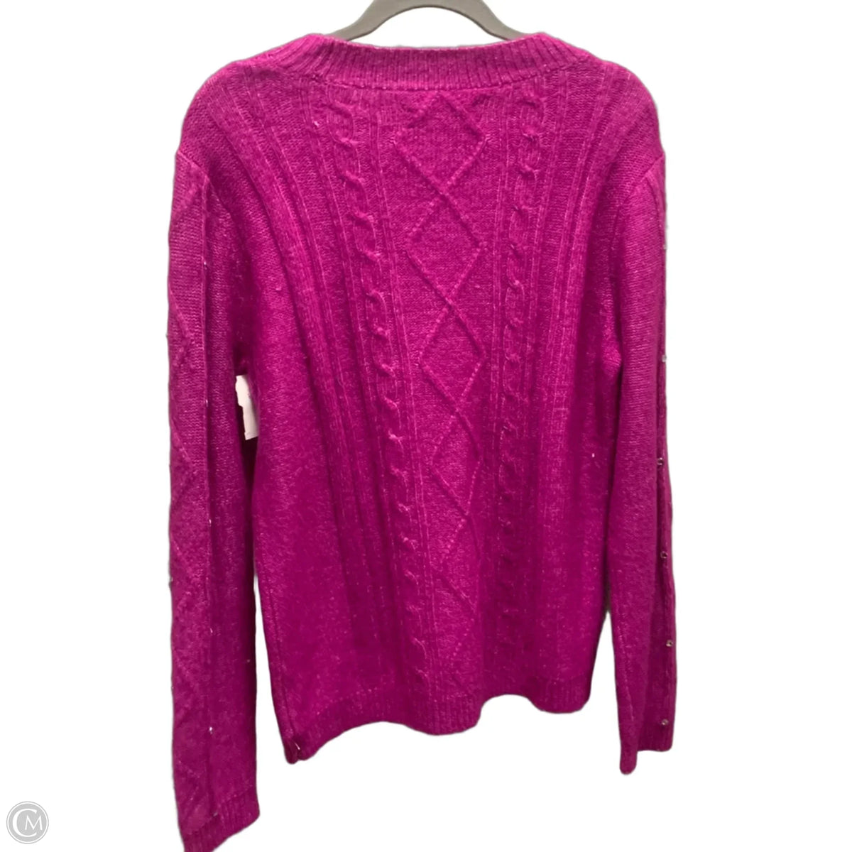 Sweater By Loft In Purple, Size: L