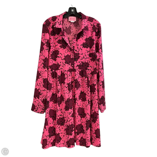 Dress Designer By Kate Spade In Pink, Size: L