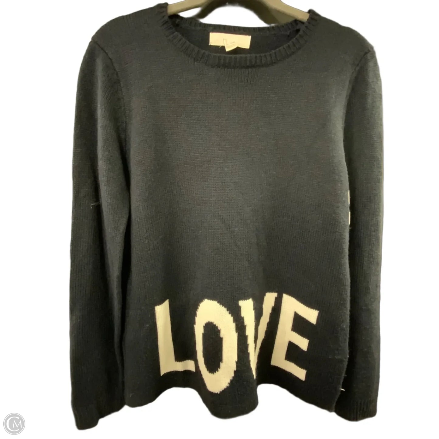 Sweater By Forever 21 In Navy, Size: L