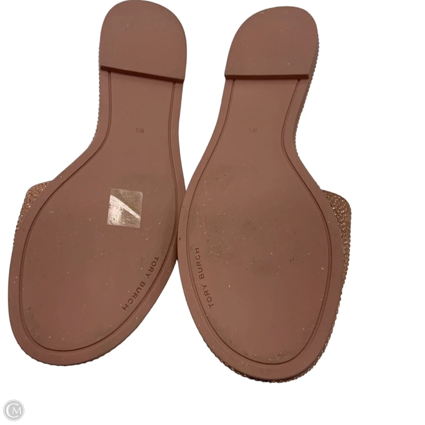 Sandals Designer By Tory Burch In Beige, Size: 8.5