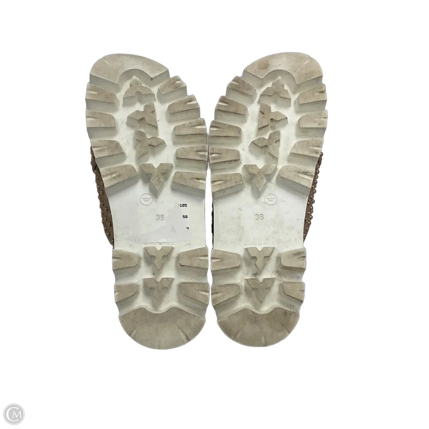 Sandals Flats By Red V In Beige, Size: 6