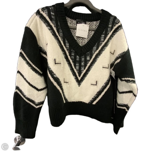 Sweater By Line & Dot In Black & White, Size: M