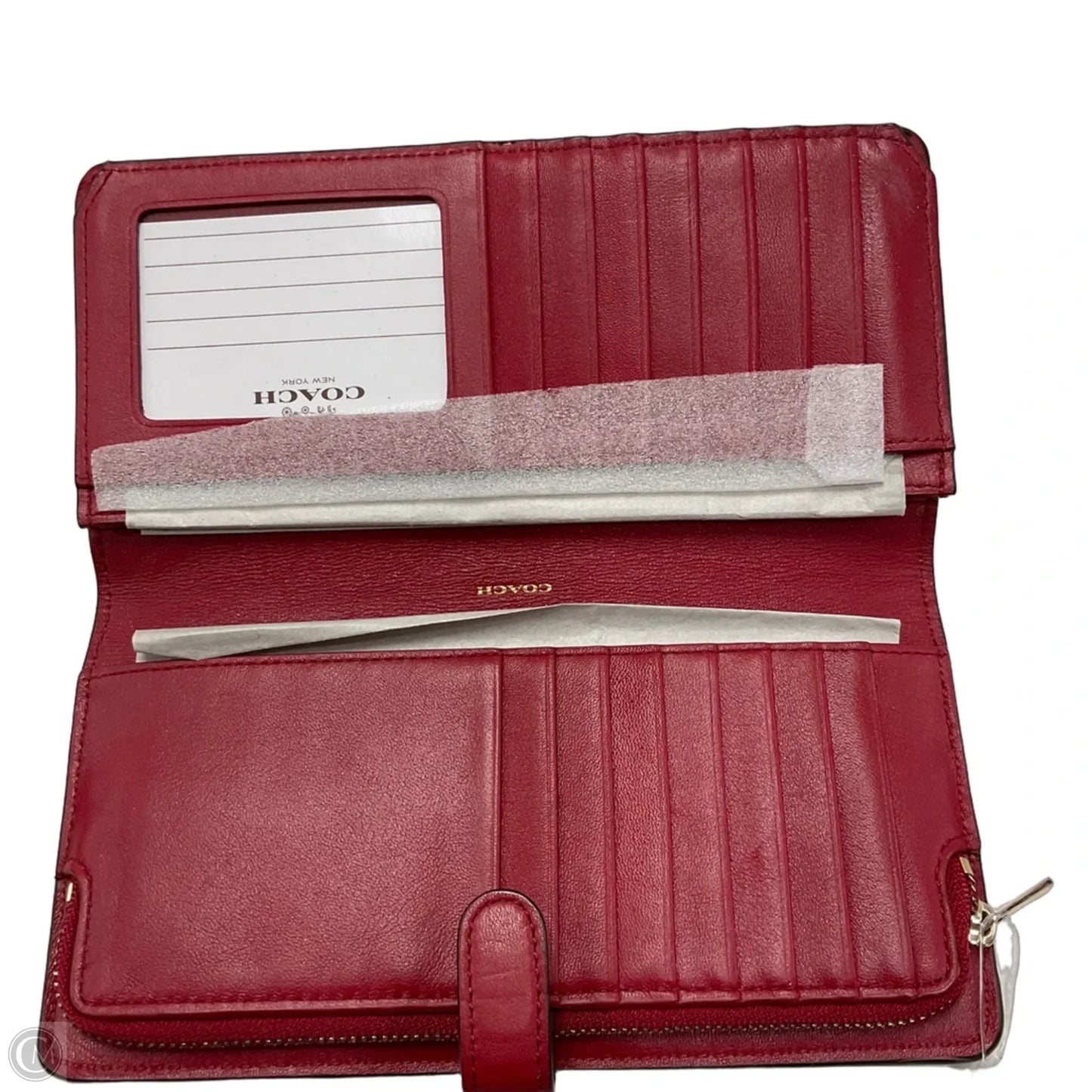 Wallet Designer By Coach, Size: Large