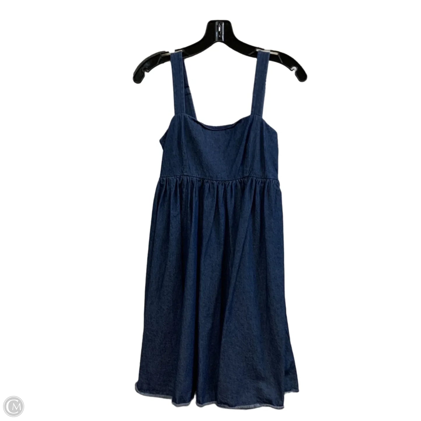 Dress Designer By Kate Spade In Blue Denim, Size: S