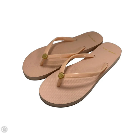 Sandals Designer By Tory Burch In Pink, Size: 8