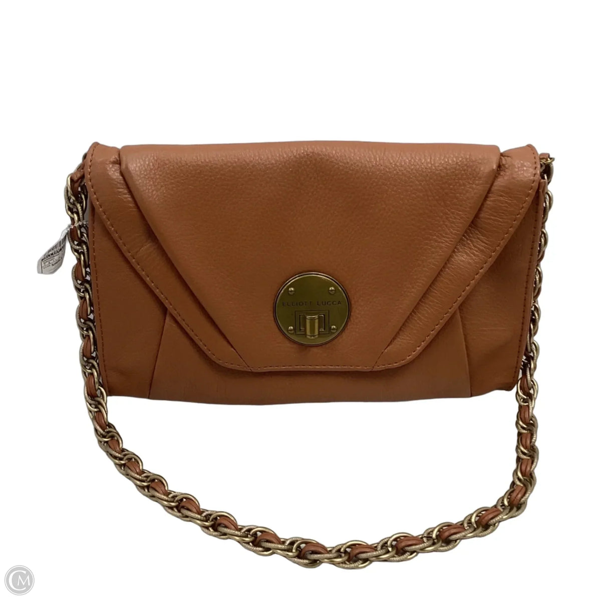 Handbag Leather By Elliot Lucca, Size: Small