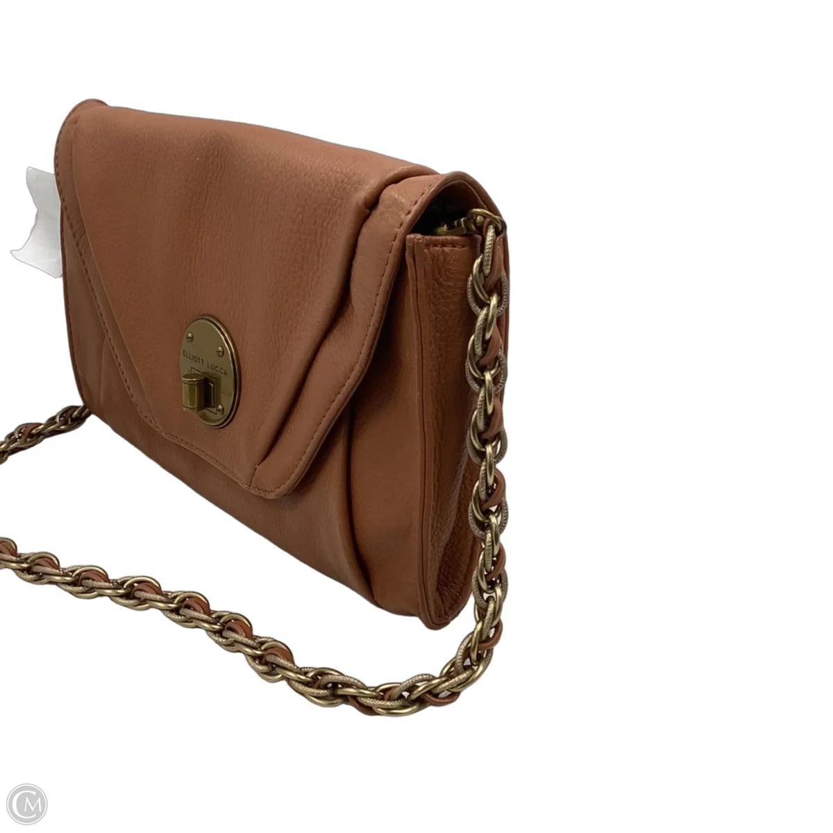 Handbag Leather By Elliot Lucca, Size: Small