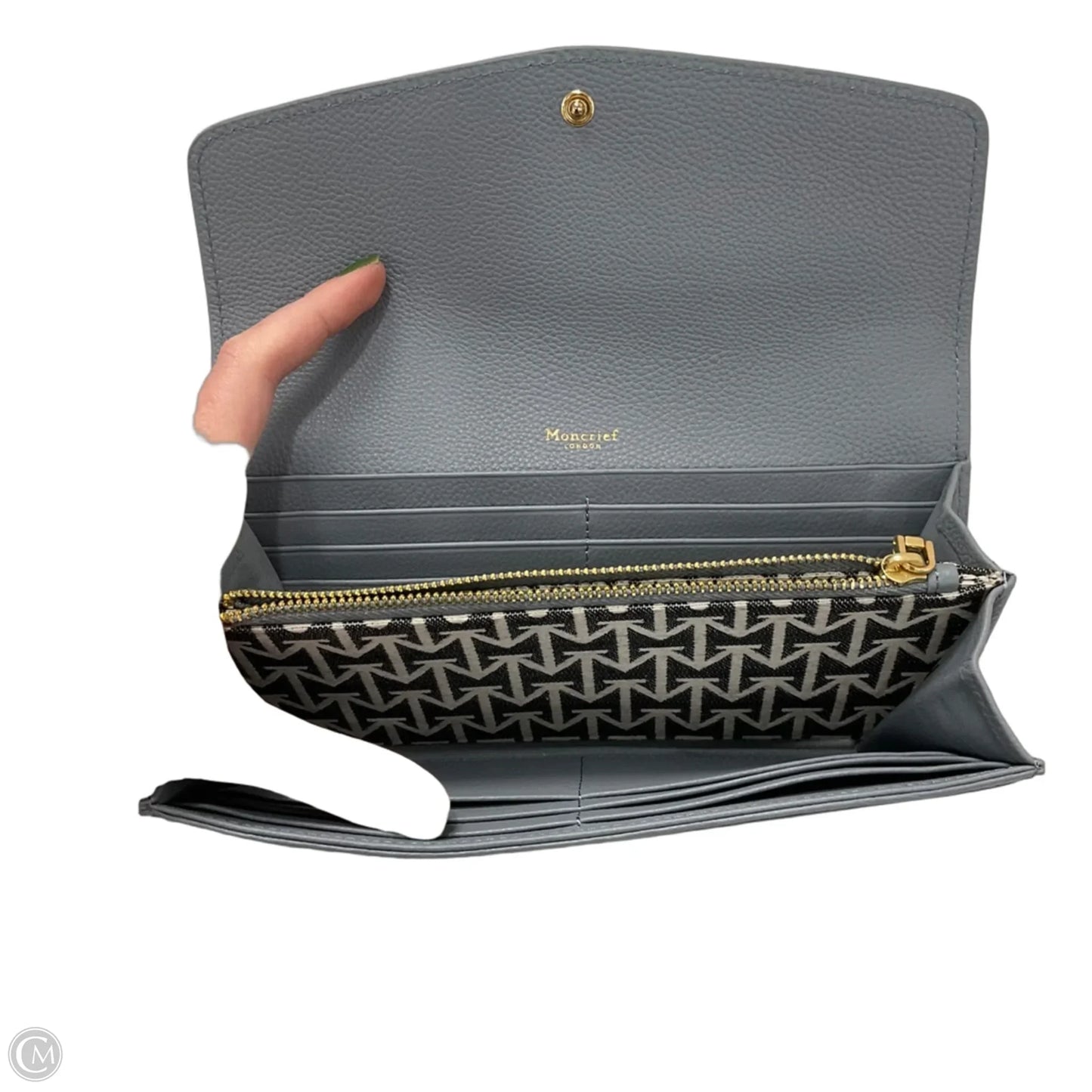 Wallet Leather By Moncrief, Size: Large