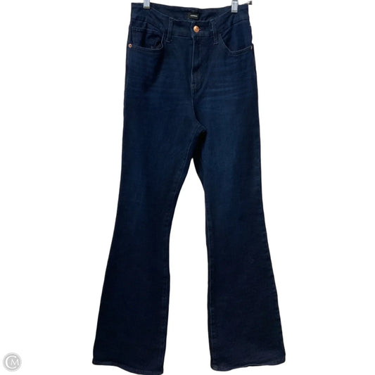 Jeans Flared By Express In Blue Denim, Size: 8